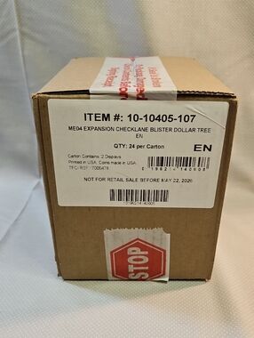 Mega Evolution Chaos Rising Toxel Checklane Sealed Case ME04
